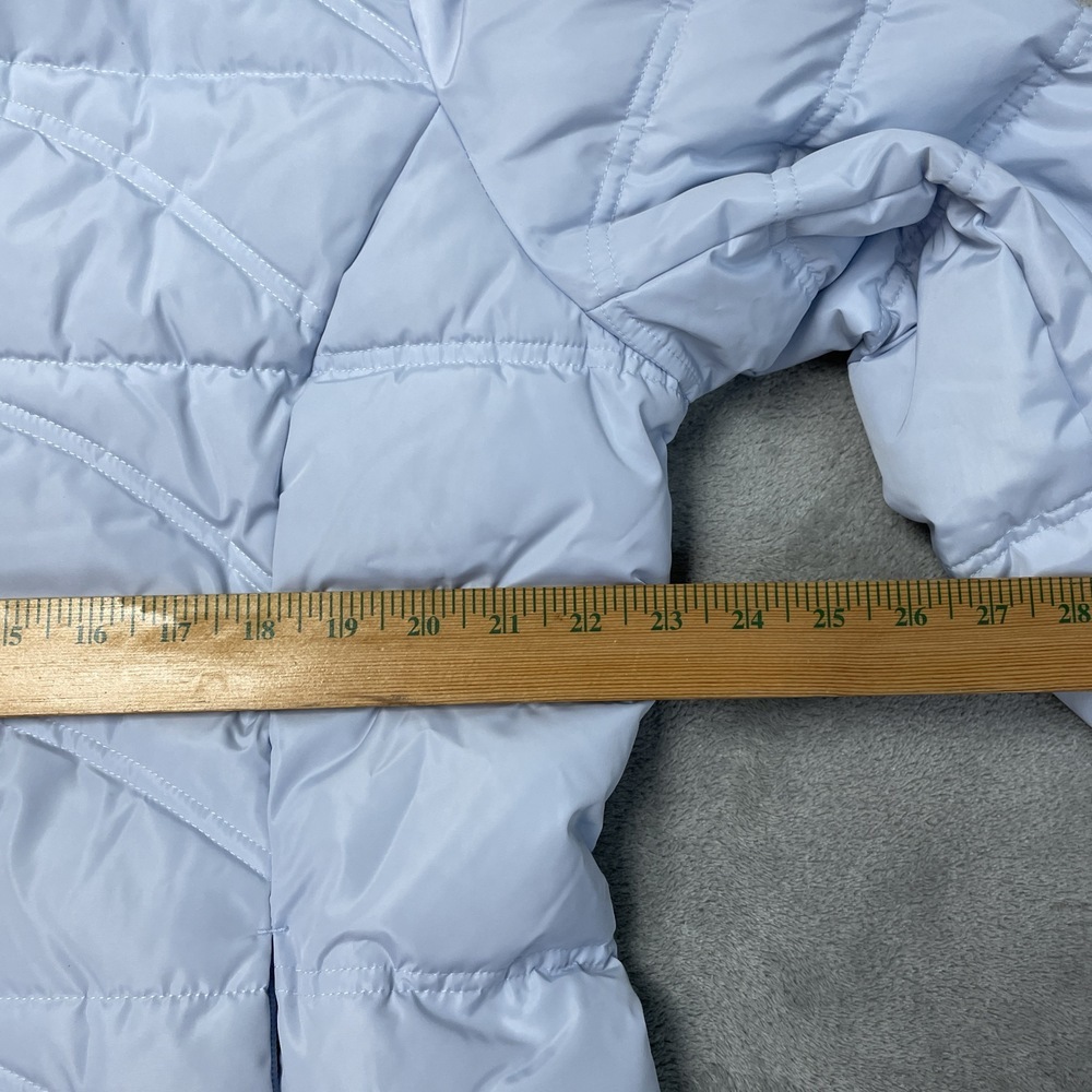 Nautica Women's XL Puffer Jacket Light Blue Polyester c0366 - Picture 5 of 7